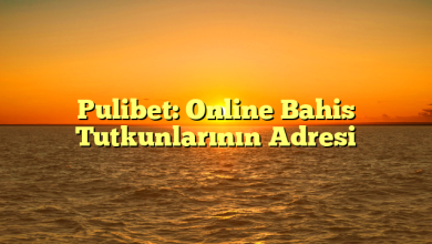 Pulibet: Online Bahis Tutkunlarının Adresi