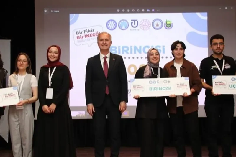 Bursa İnegöl’de öğrencilerin fikirleri yarıştı