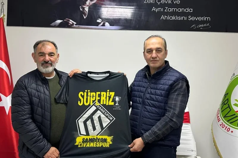 Şampiyon Bursa Livanespor’dan ASFK Başkanı Dağ’a ziyaret