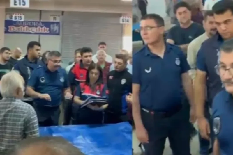 Antalya Kumluca’da pazarcı esnafına 8 bin TL’lik ceza şoku
