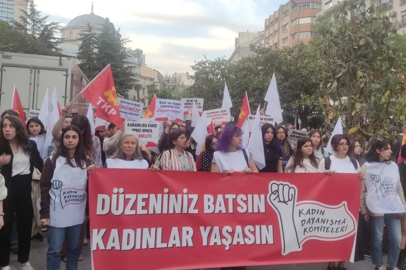 Bahar Aksu için Şişli’de öfkeli eylem!