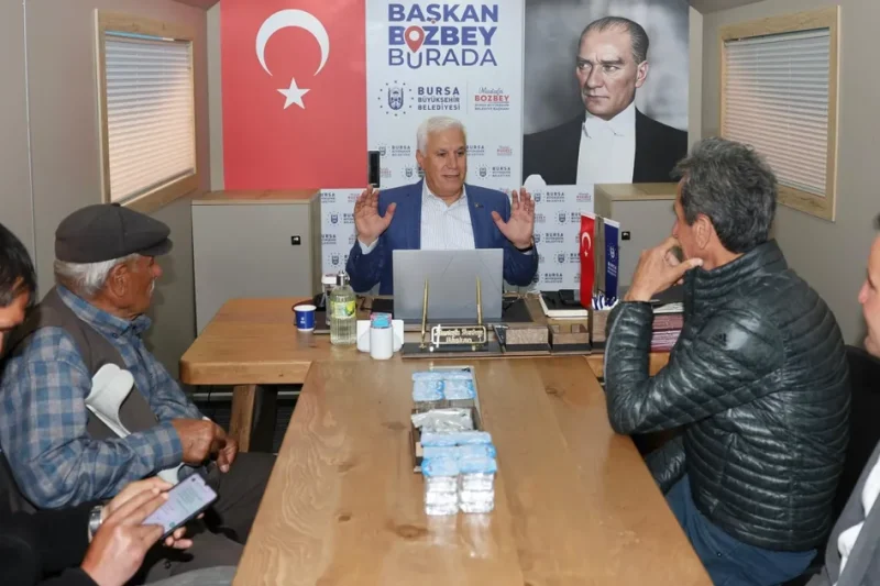 Başkan Bozbey: Dağ yöresi turizmle ve doğayı kirletmeyen işletmelerle kalkınacak
