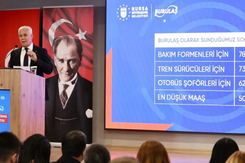 Başkan Bozbey’den BURULAŞ açıklaması: Yüzde 47 zam talebi sürdürülebilir değil
