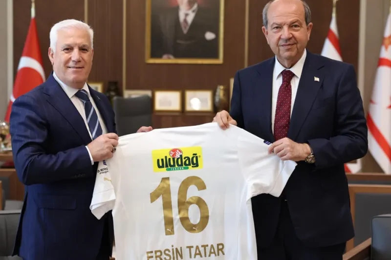 Başkan Bozbey’den KKTC Cumhurbaşkanı Tatar’a ziyaret