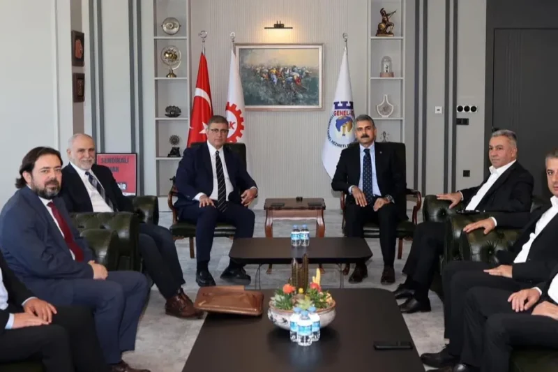 Başkan Tugay’dan Ankara’da sendikalara ziyaret