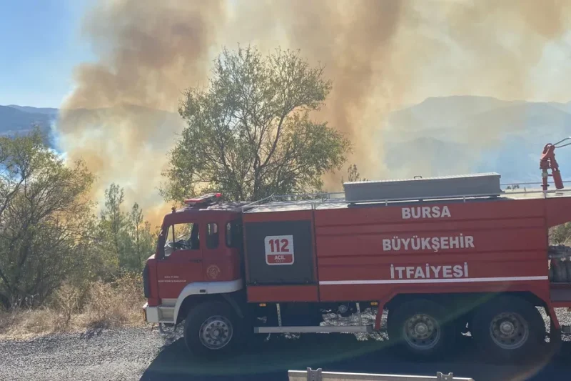 Bursa İtfaiyesi iki ayda 2 bin 862 olaya müdahale etti