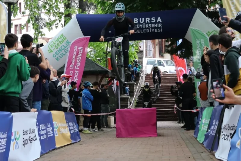 Bursa’da adrenalin dolu yarış!