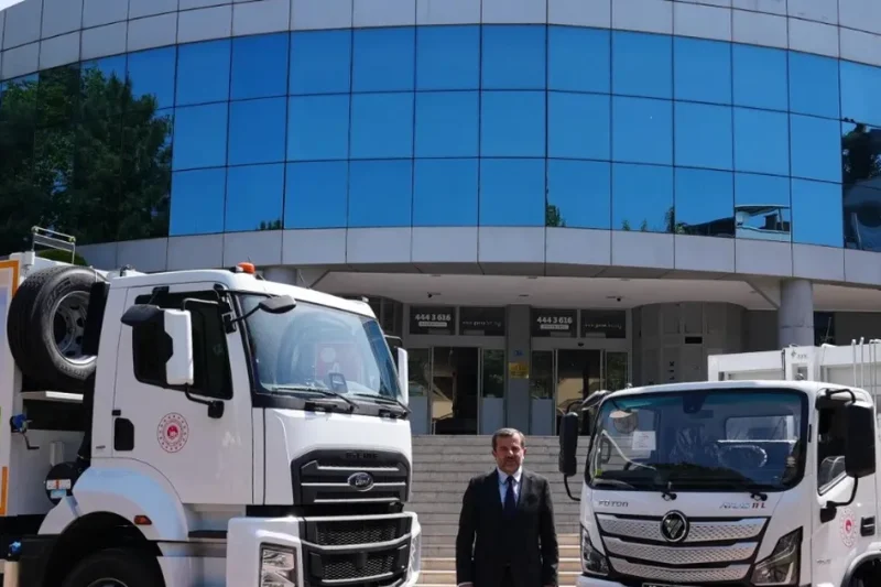 Çevre Bakanlığı’ndan Gürsu’ya hibe araç desteği