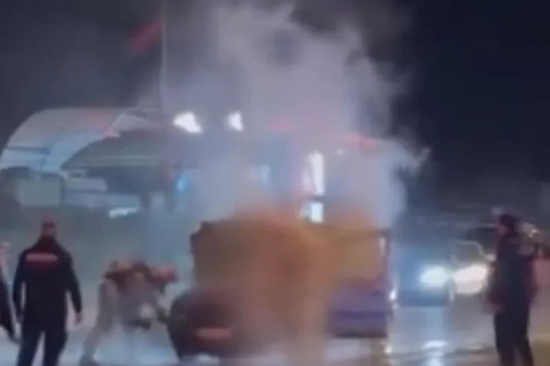 Düzce’de bir araç yangını daha!
