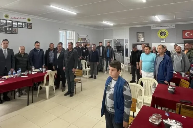 Edirne Keşan’da Minibüsçüler Kooperatifi’nin mali kongresi yapıldı