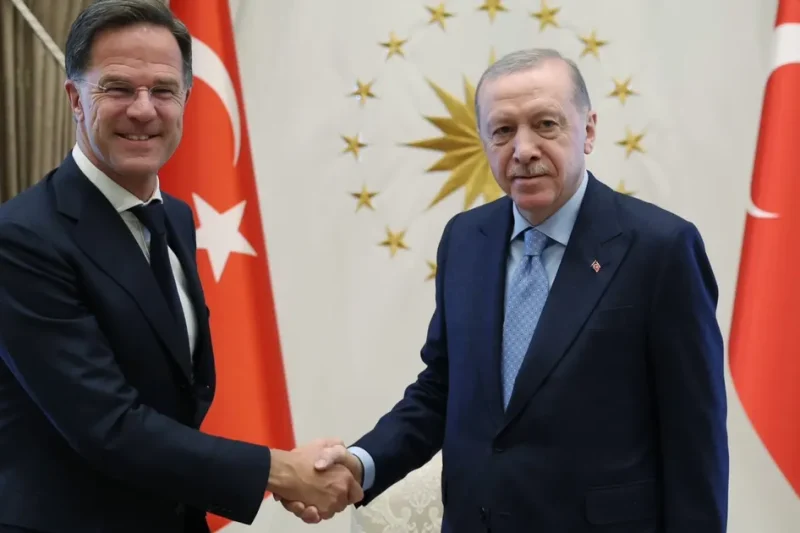 Erdoğan, NATO Genel Sekreteri Rutte’yi kabul etti