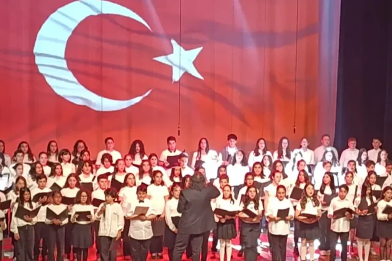 İstanbul Şile’de 87 kişilik çocuk korosuna yoğun ilgi