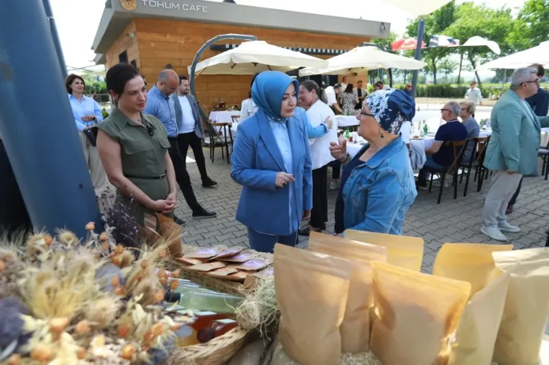KEFEK üyeleri Efes Tarlası Yaşam Köyü’nü gezdi