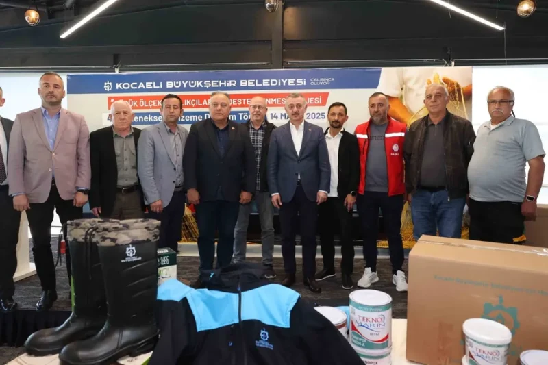 Kocaeli Büyükşehir’den balıkçılığa büyük destek