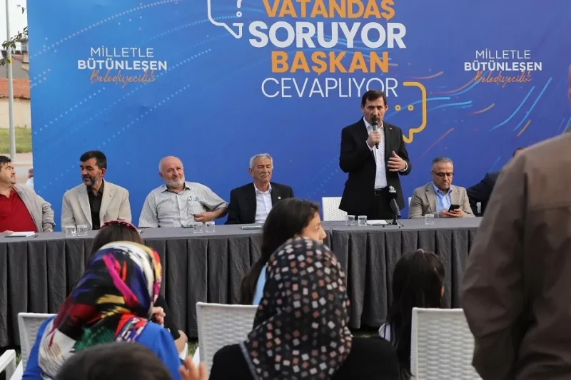 Konya Karatay’da vatandaş sordu, başkan cevapladı