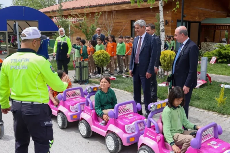 Konya Selçuklu’daTrafik Eğitim Parkı’na ziyaret