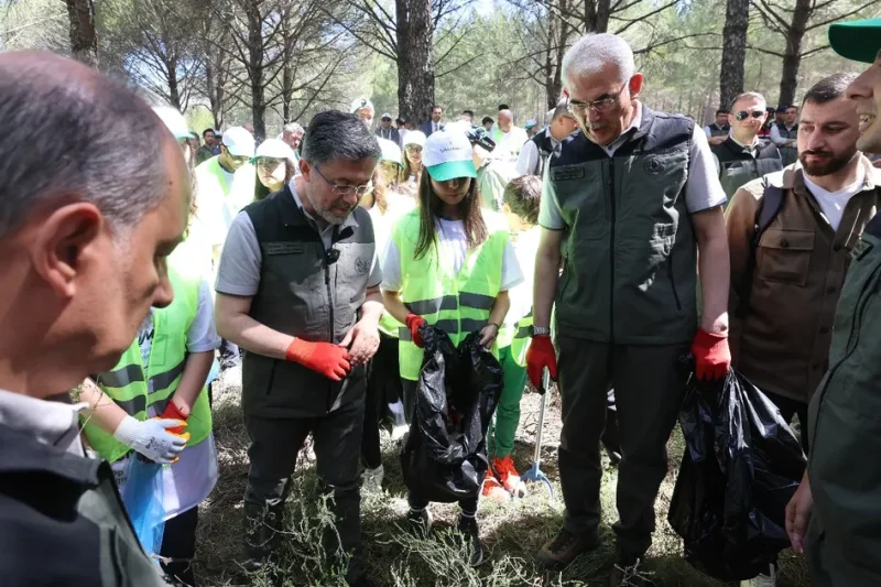 Orman yangınlarına karşı eş zamanlı temizlik