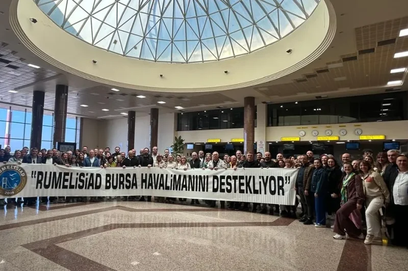 RUMELİSİAD’dan Bursa Yenişehir Havaalanı’na destek… RUMELİSİAD yeni uçuşlara öncülük ediyor