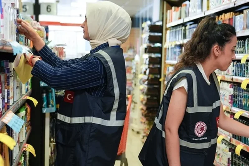 Ticaret’ten 4 aylık denetim bilançosu: 1 milyar 25 milyon TL ceza!