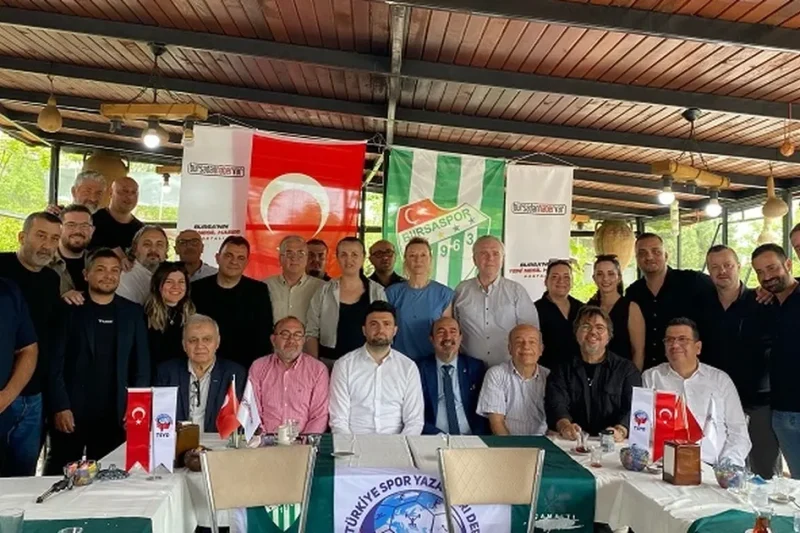TSYD Bursa Şubesi Enes Çelik’i ağırladı