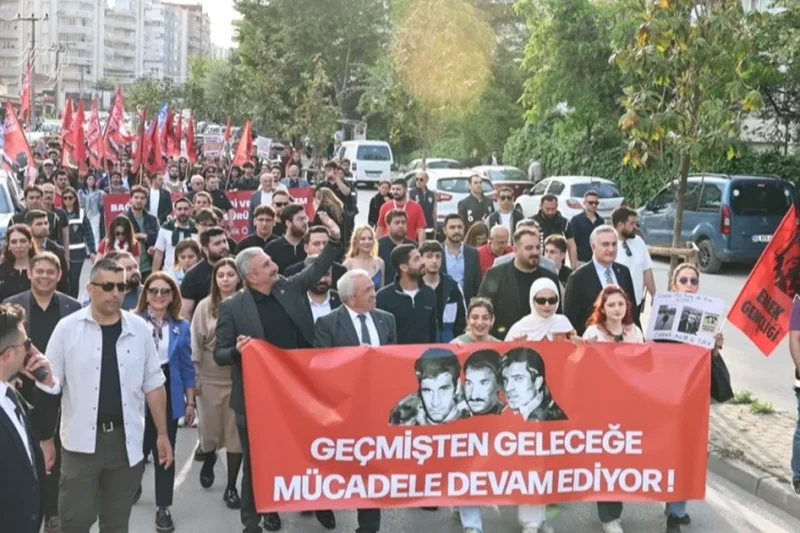 “Üç Fidan”Bursa Nilüfer’de büyük katılımla anıldı  