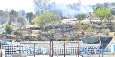 İzmir’in iki ilçesinde yangınlar kontrol altında