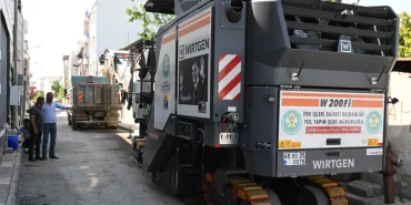 Manisa'da asfalt çalışmaları başlandı