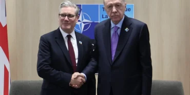 Cumhurbaşkanı Erdoğan, Starmer ile görüştü